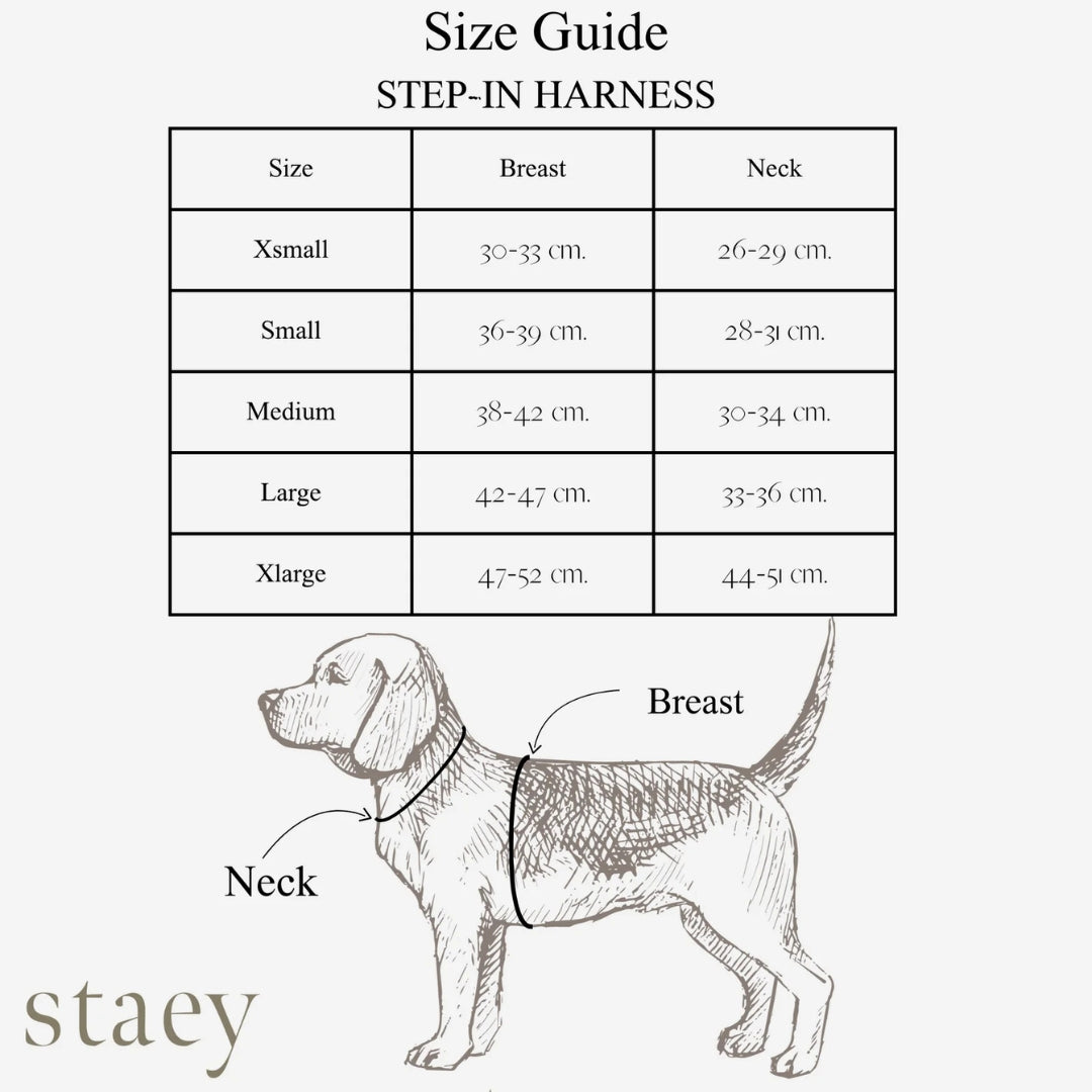 Harnais Step-In Teddy - Latte