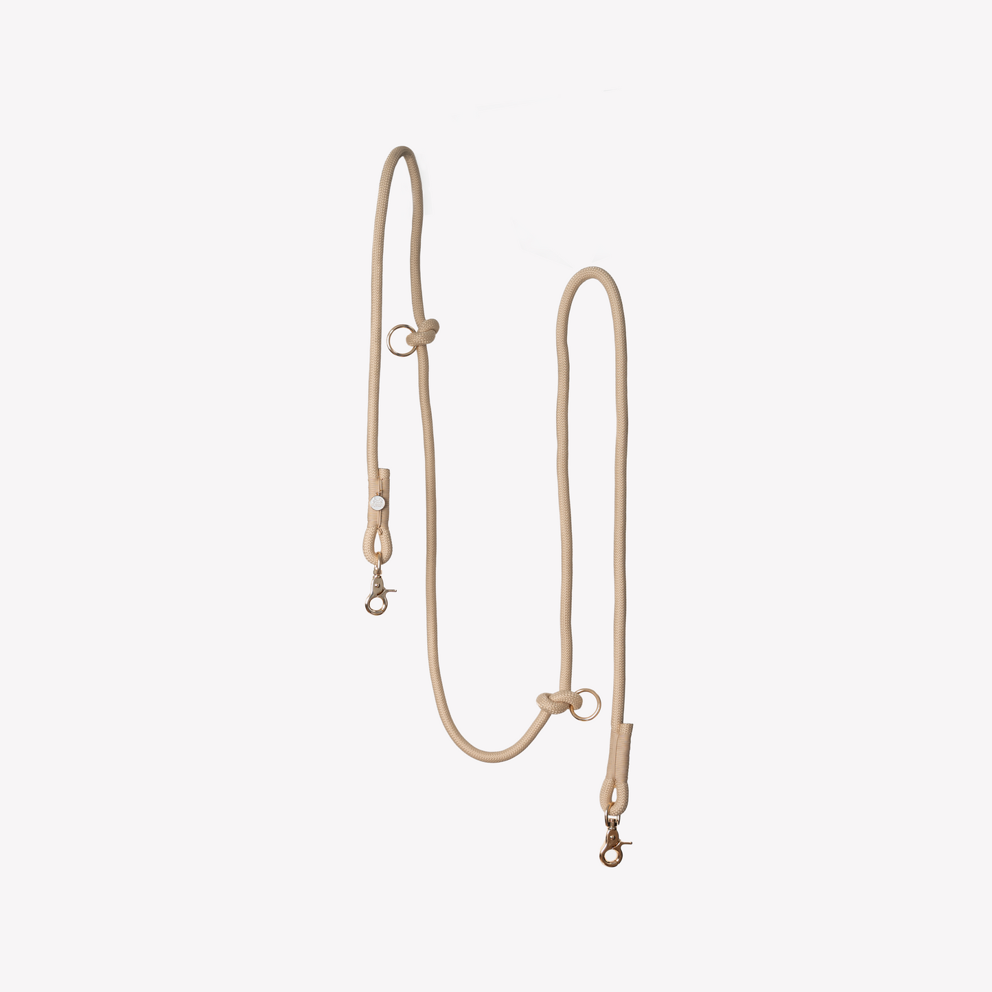 Laisse mains libres en nylon - Tan