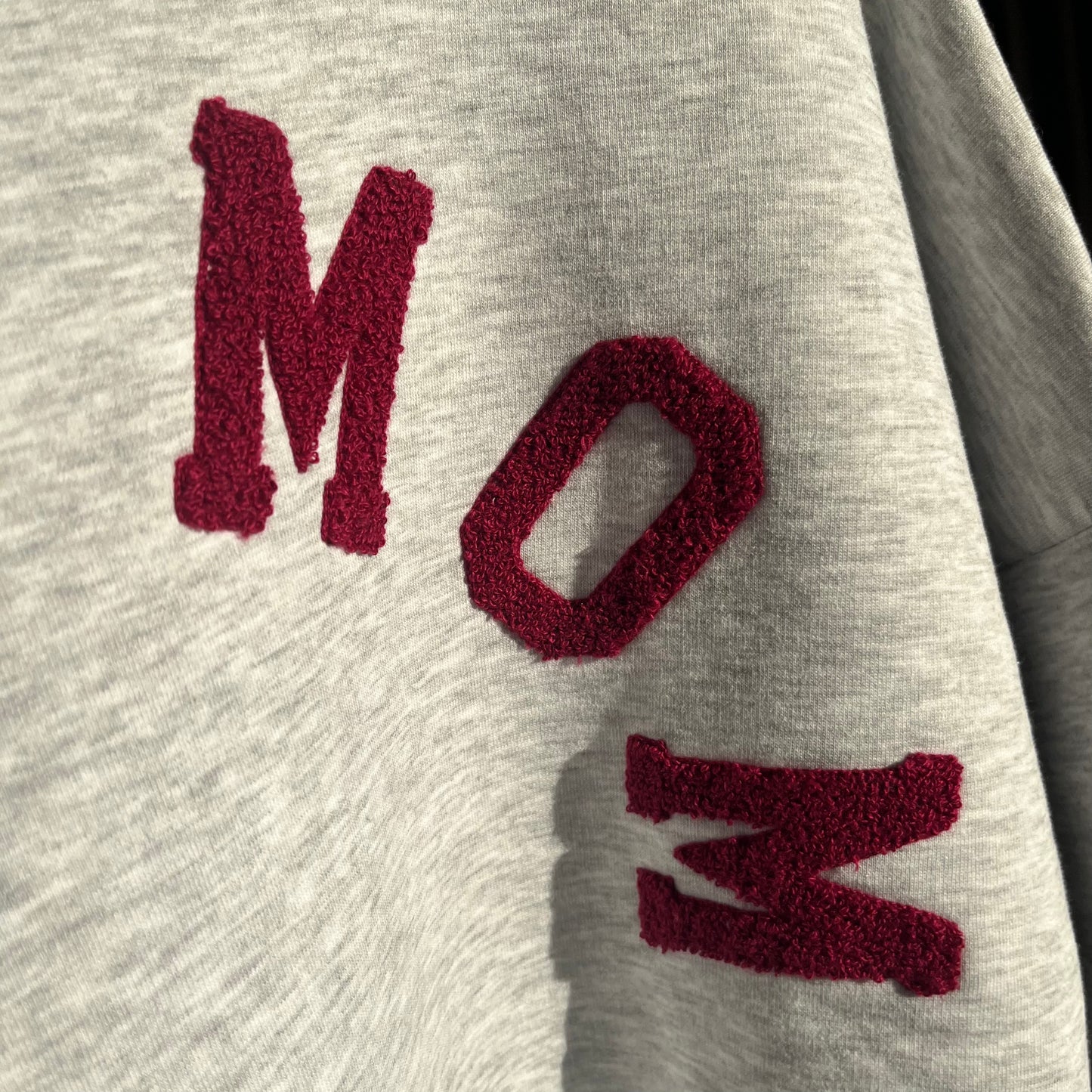 Pull DOGMOM - Gris & Bordeaux