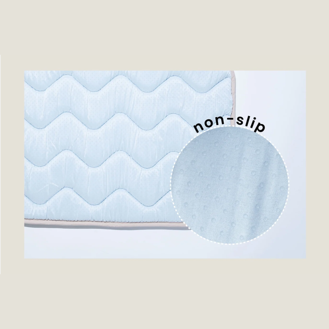 Tapis rafraîchissant à mémoire de forme - Kaki