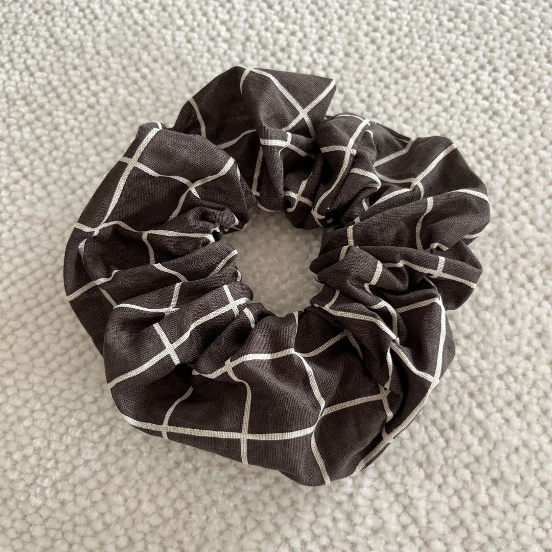 Bandana à Carreaux - Marron
