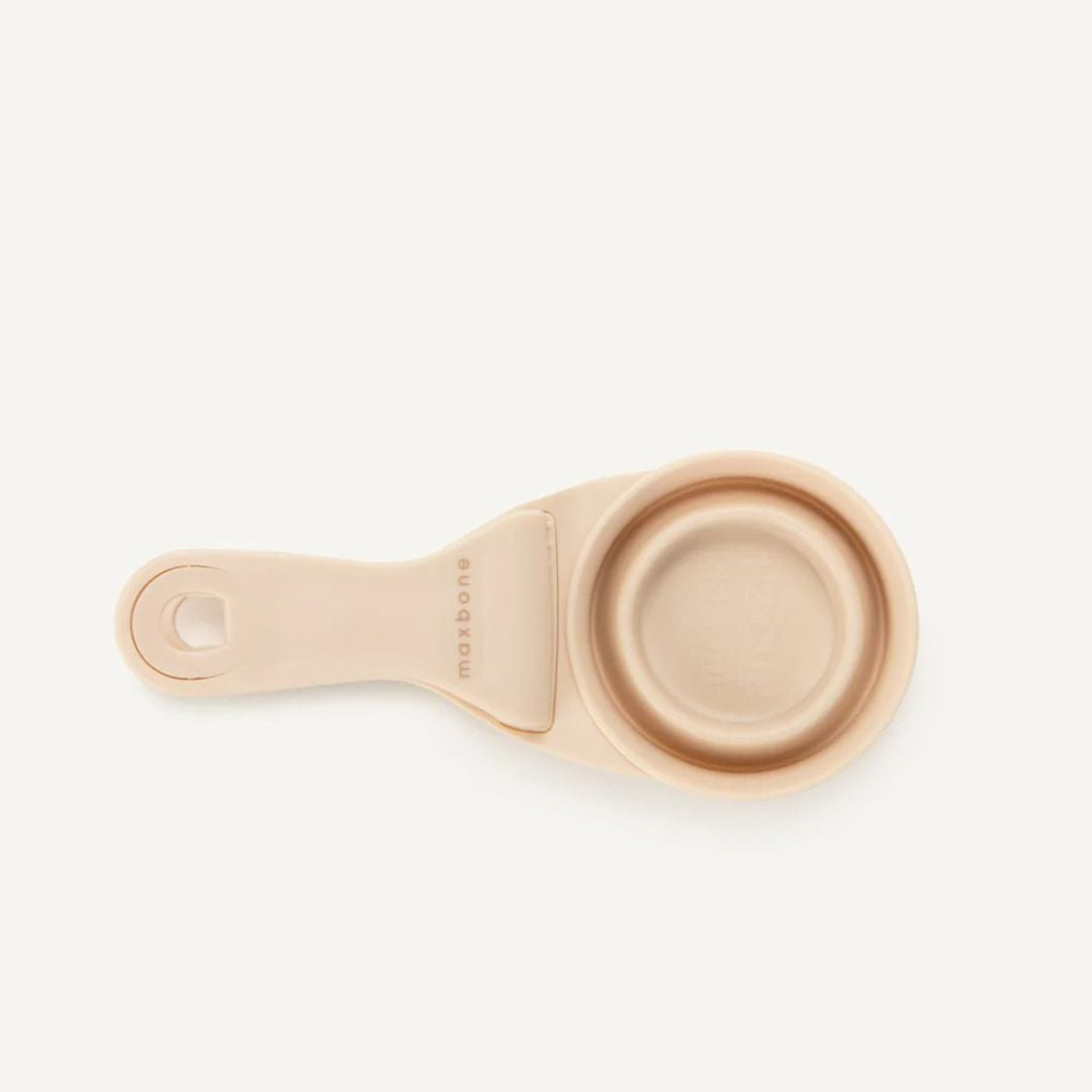 Cuillère doseuse pliable pour nourriture & pince pour sac