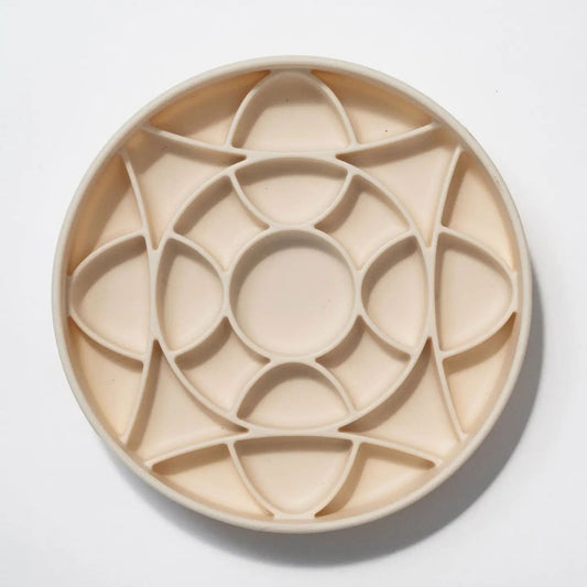 Gamelle anti-glouton Circulo - Crème