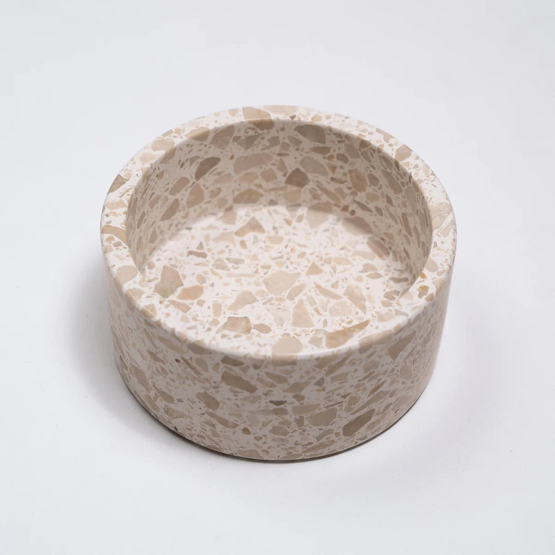 Gamelle en pierre terrazzo