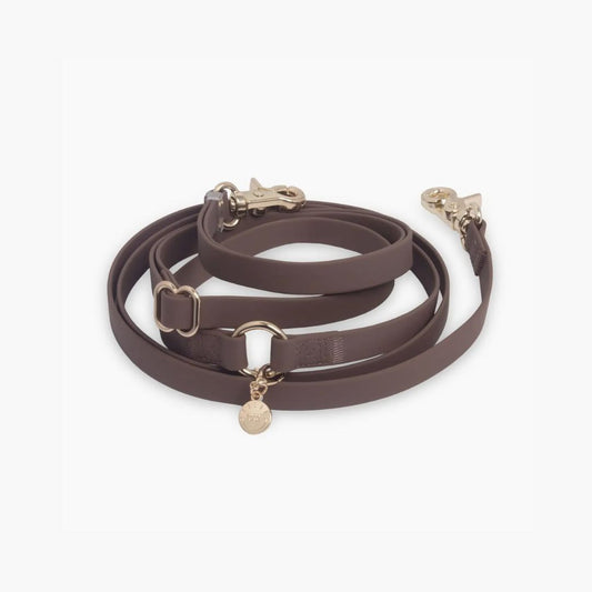 Laisse Waterproof mains libres Cloud Lite - Marron Espresso