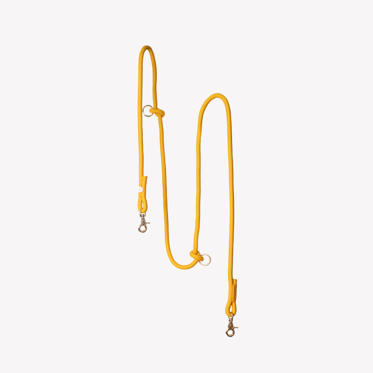Laisse mains libres en nylon - Yellow