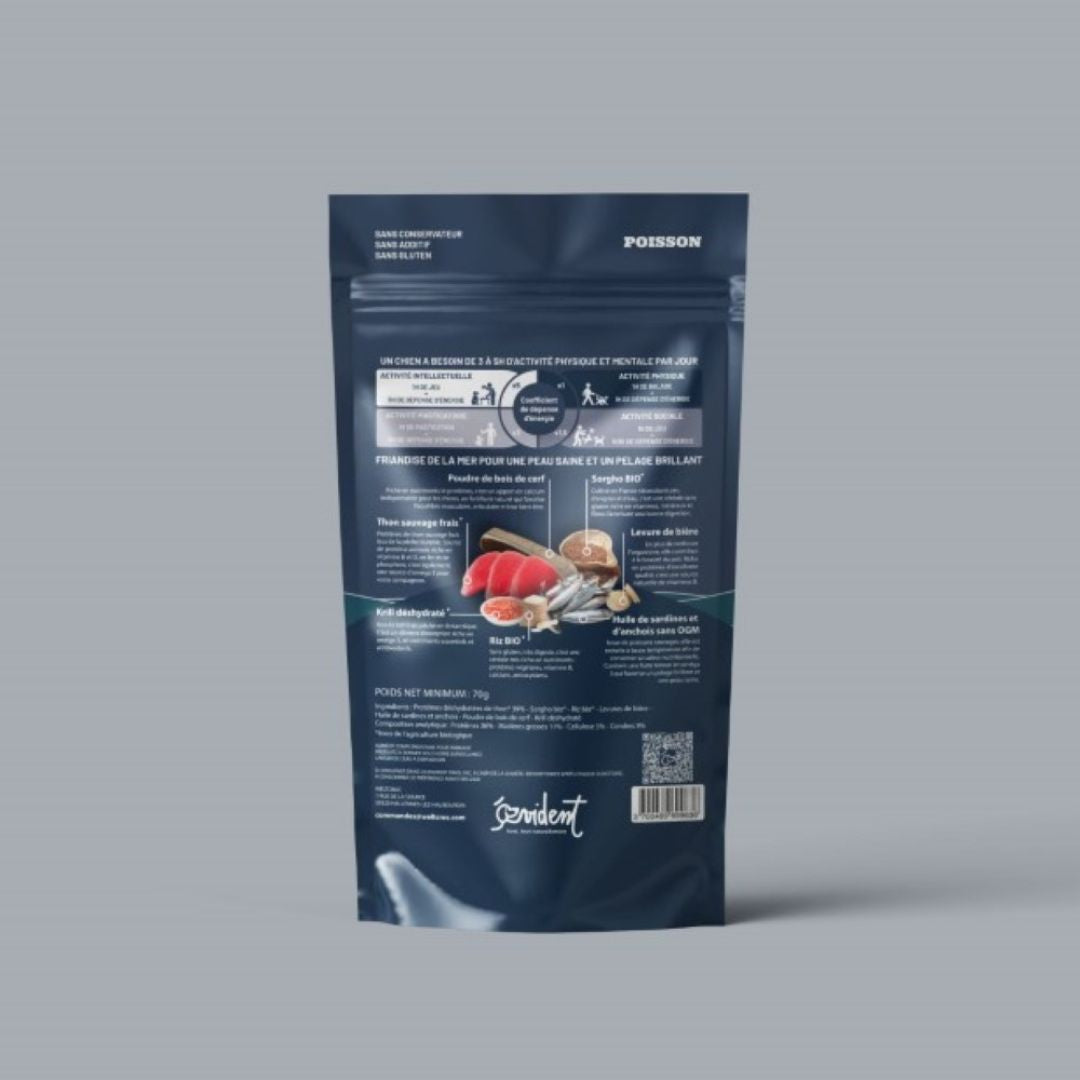 PLANCTON Friandises feuilletées de poisson