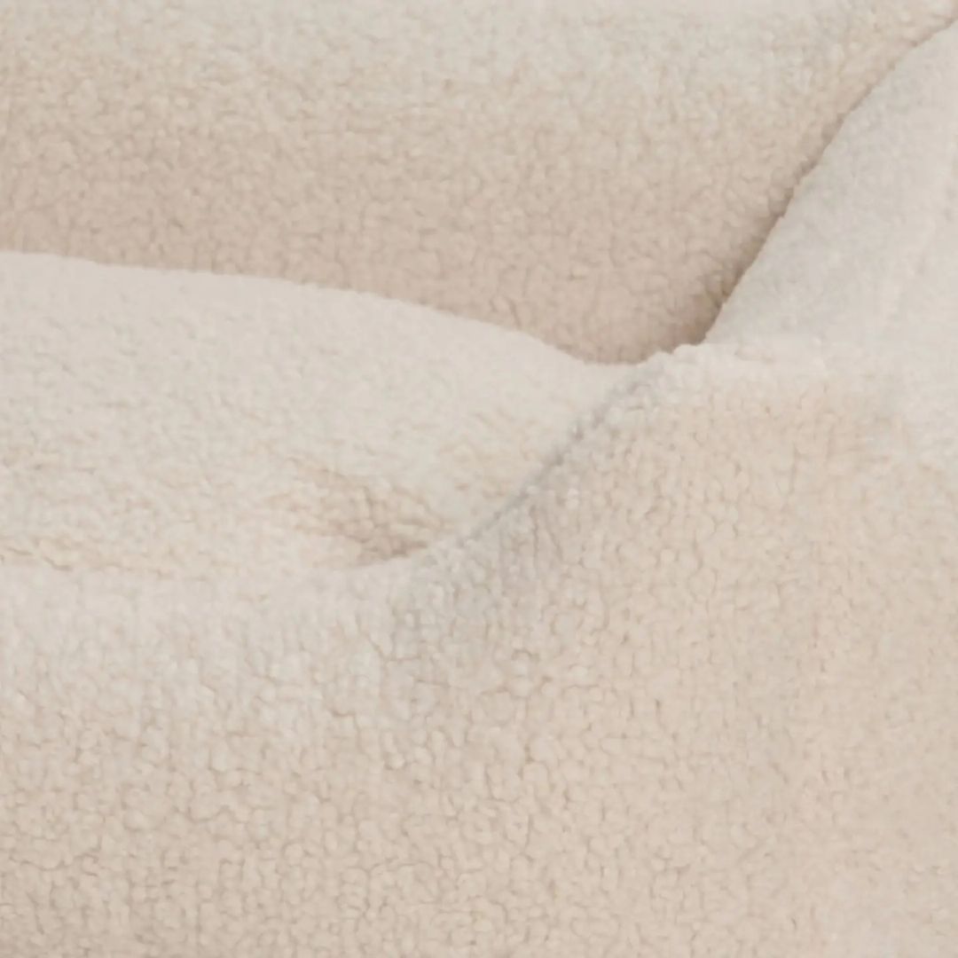 Panier Teddy - Crème