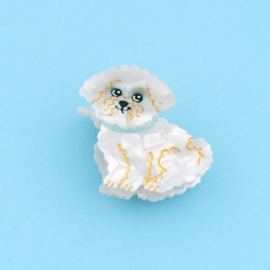 Pince à cheveux - Bichon
