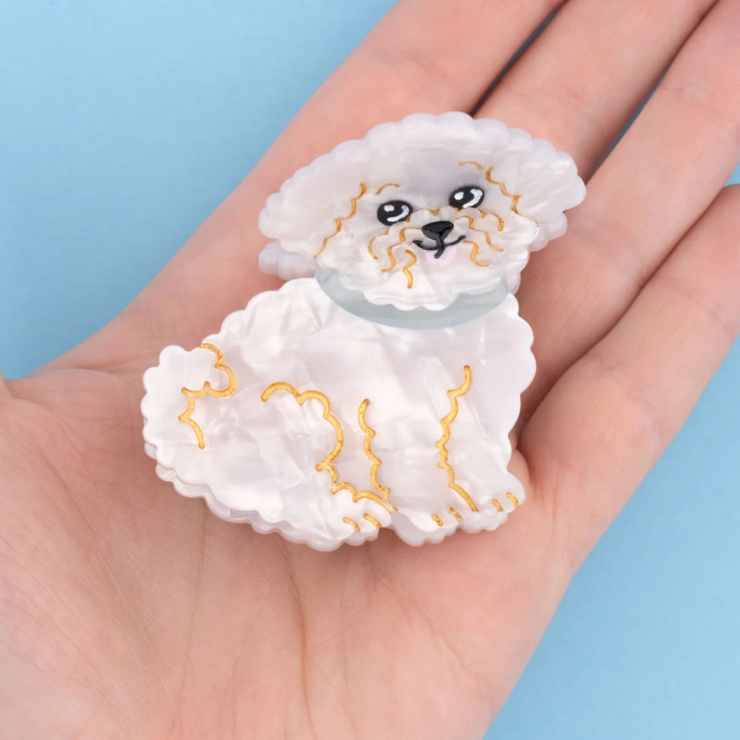 Pince à cheveux - Bichon