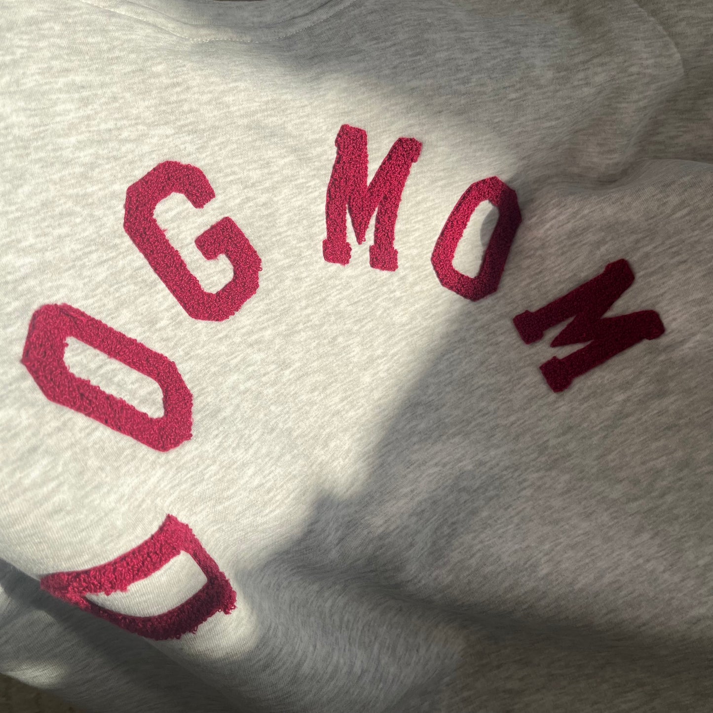 Pull DOGMOM - Gris & Bordeaux