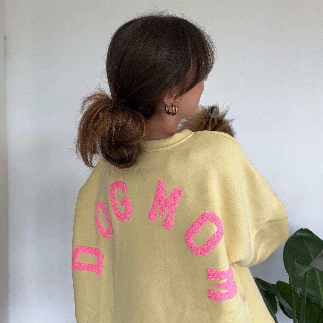 Pull DOGMOM - Jaune