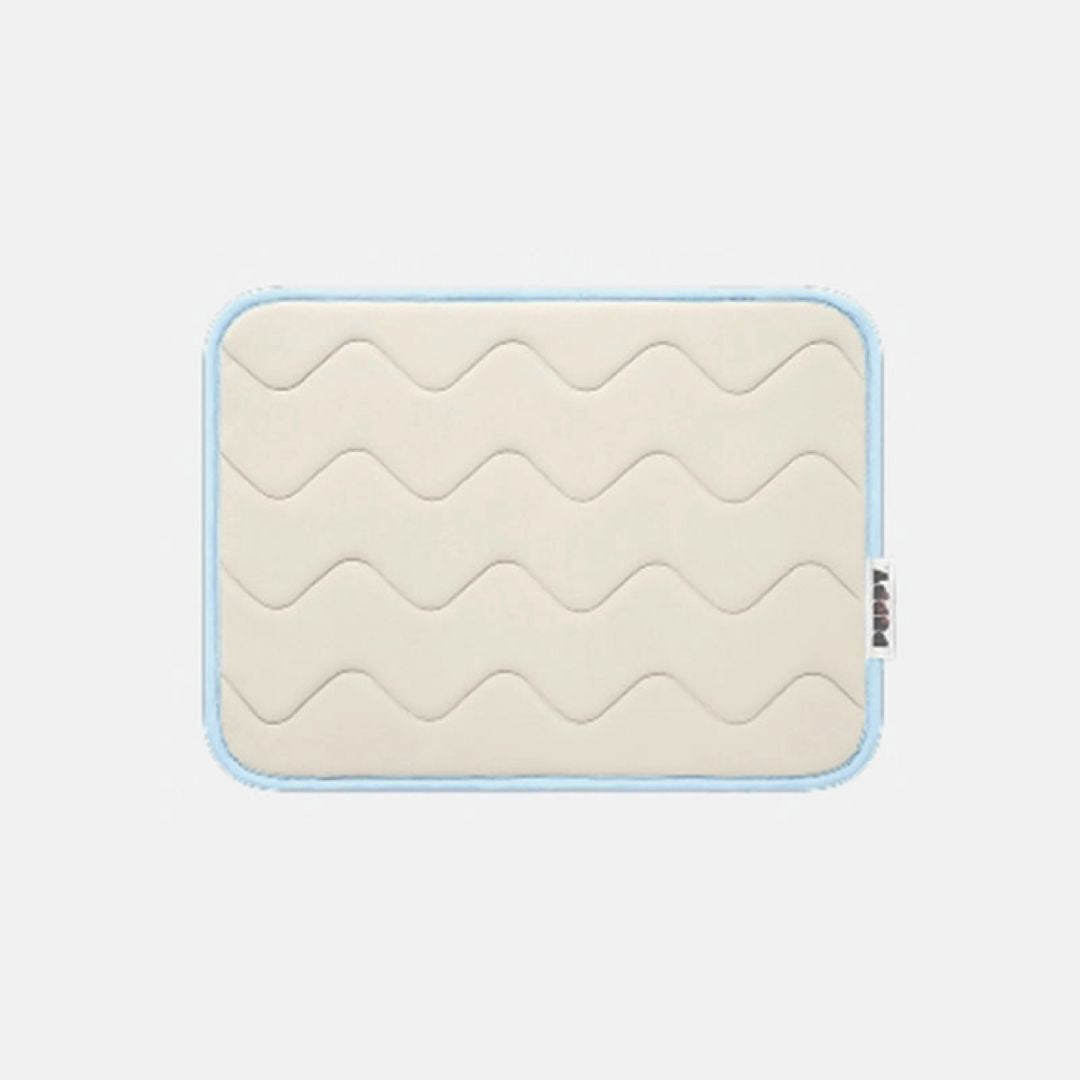 Tapis rafraîchissant à mémoire de forme - Beige